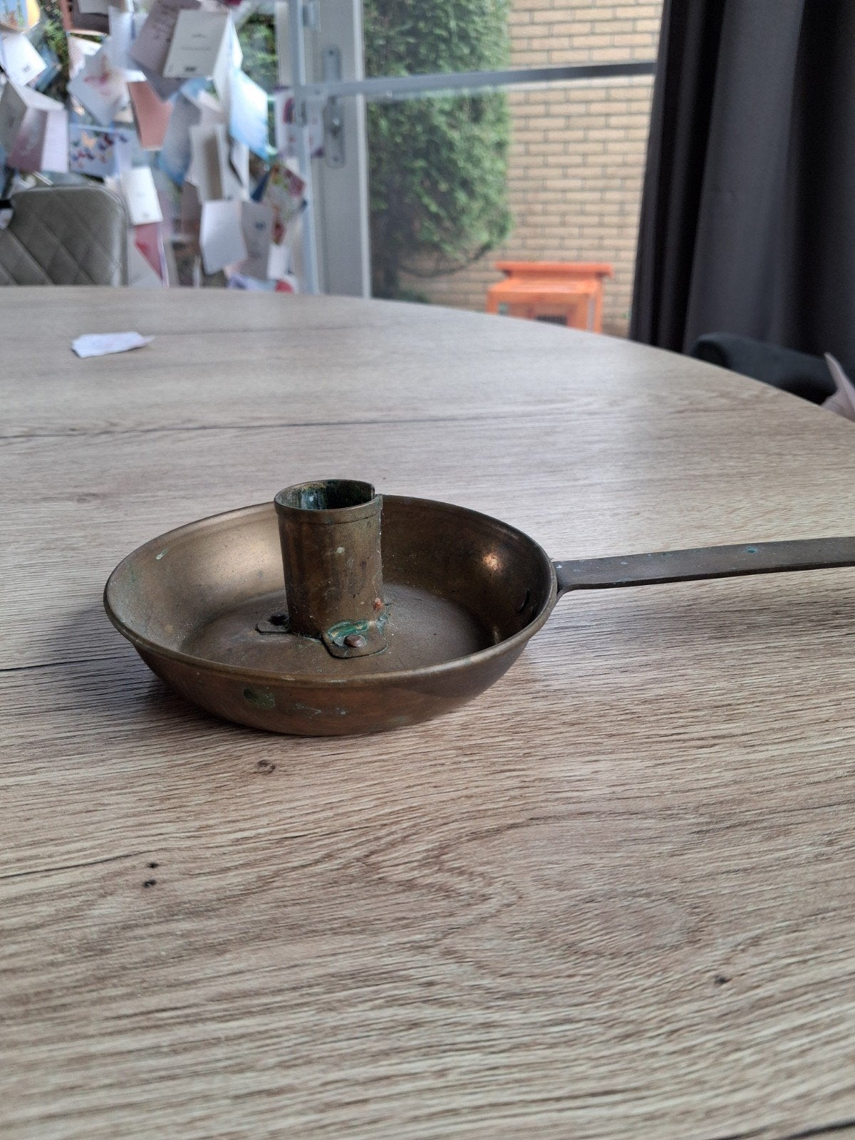 Messing steelblaker, Ophalen of Verzenden, Koper of Brons