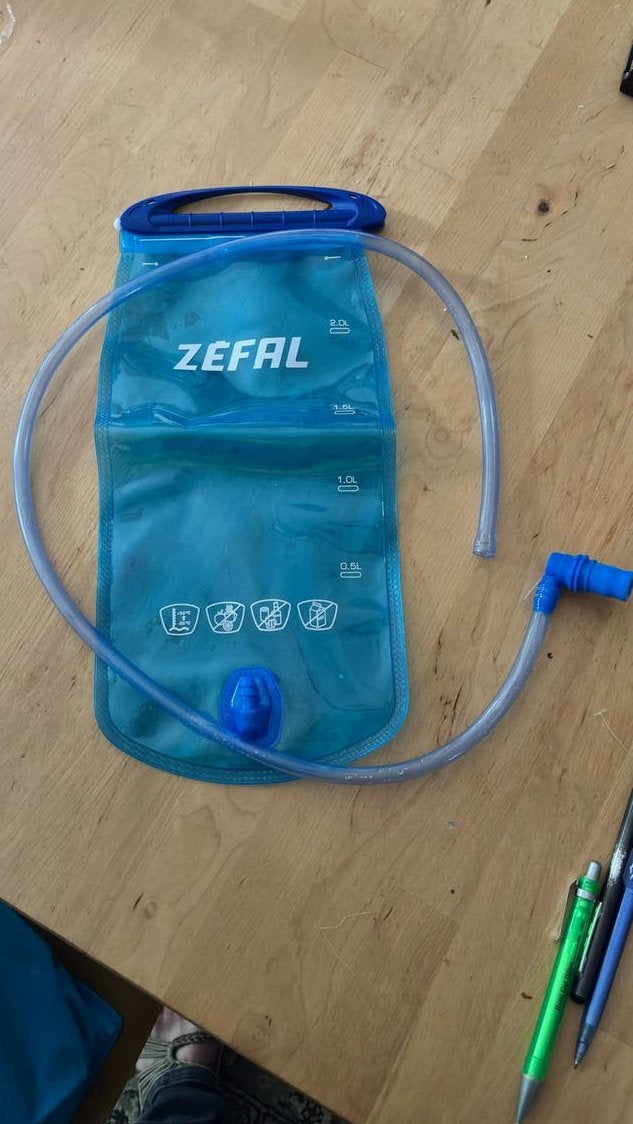 Zefal drinkzak 2.0L., Ophalen of Verzenden, Gebruikt, Rugzak