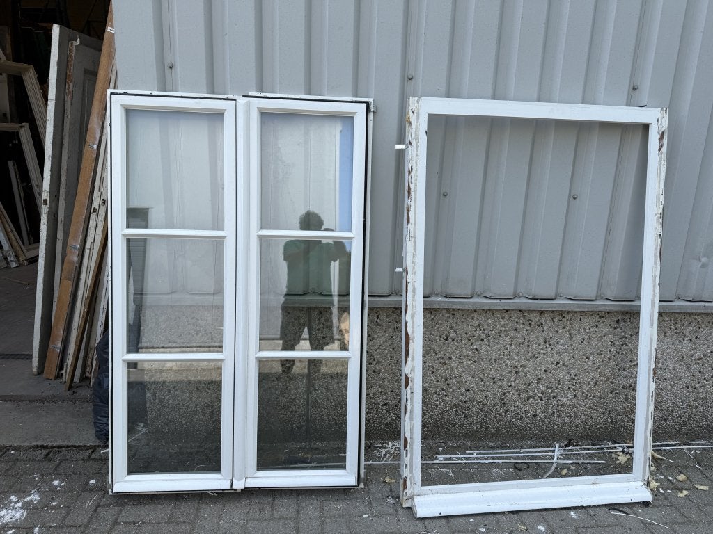 10 zeer fraaie ramen met dubbelglas, 75 tot 150 cm, La belle porte, Jurgen.hoogenboezem@gmail.com, Raamkozijn