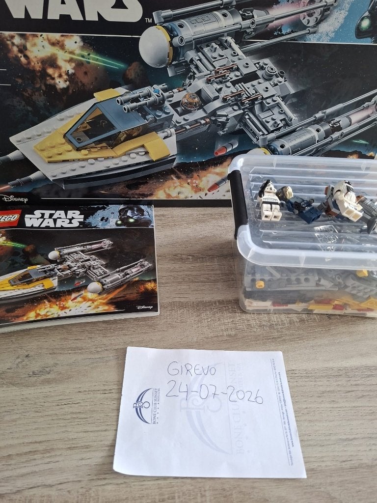 LEGO Star Wars 75172 Y Wing Starfighter (Compleet), Star Wars, Lego, Ophalen of Verzenden, Zo goed als nieuw
