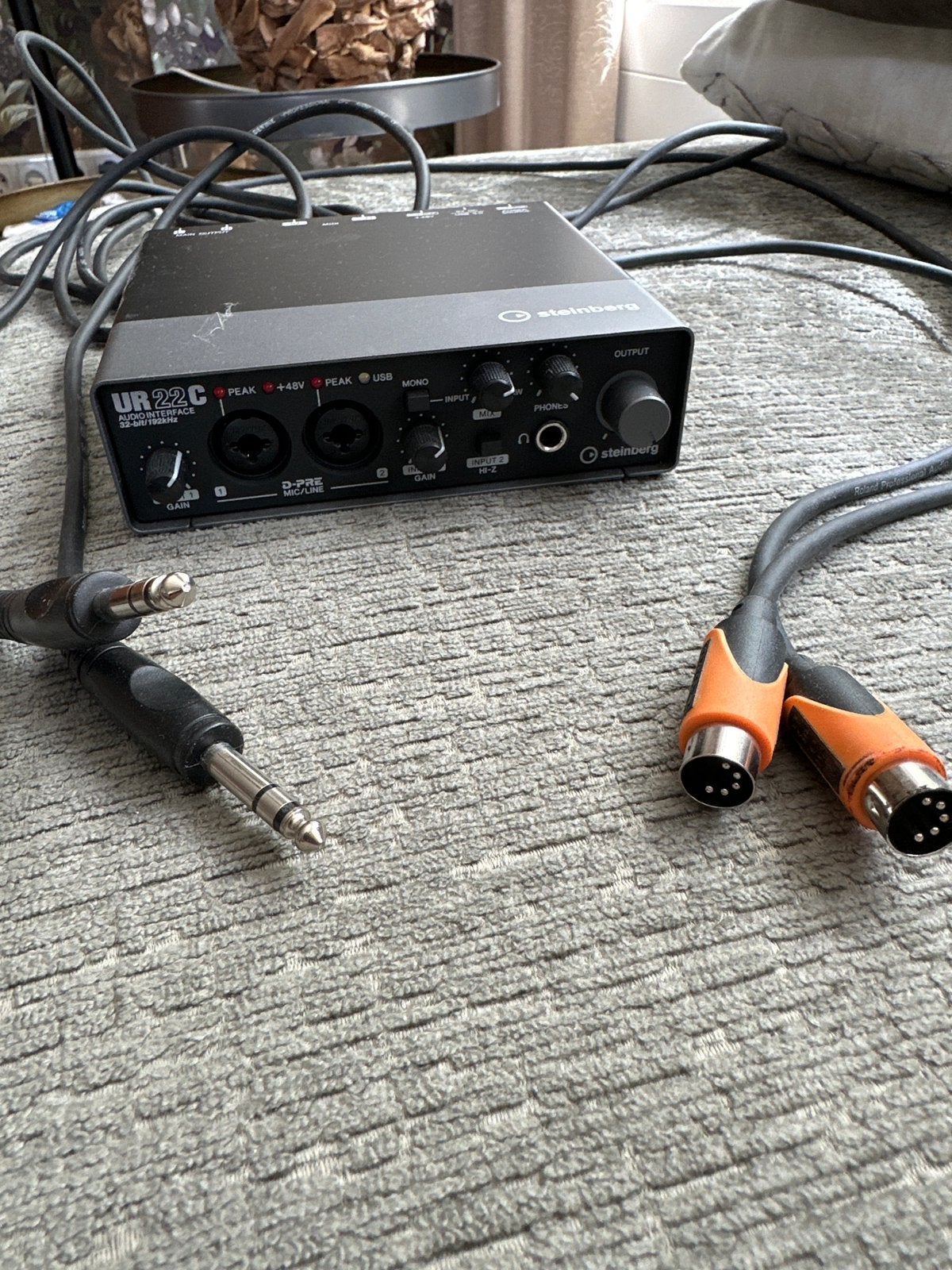 Steinberg UR22C Audio Interface, Ophalen of Verzenden, Zo goed als nieuw