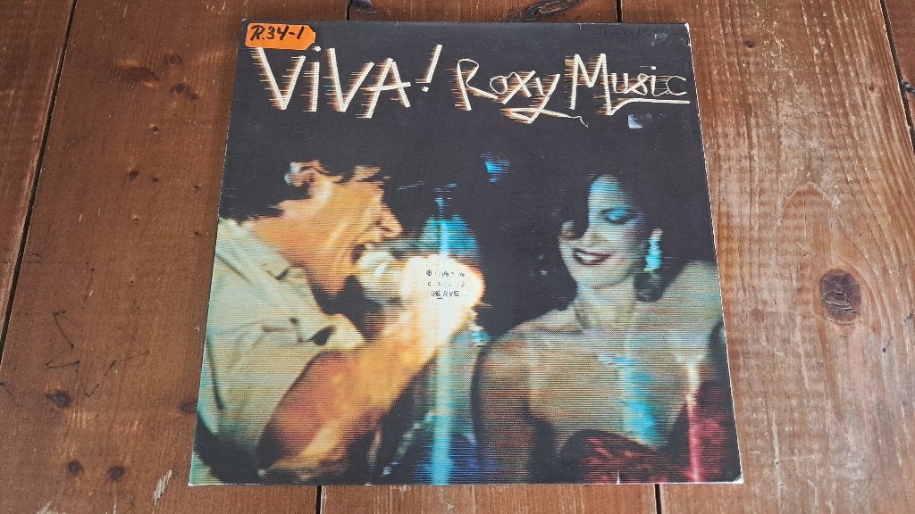 lp Viva! Roxy Music - The Live Roxy Music Album., LP, Gebruikt, Overige genres, Ophalen of Verzenden