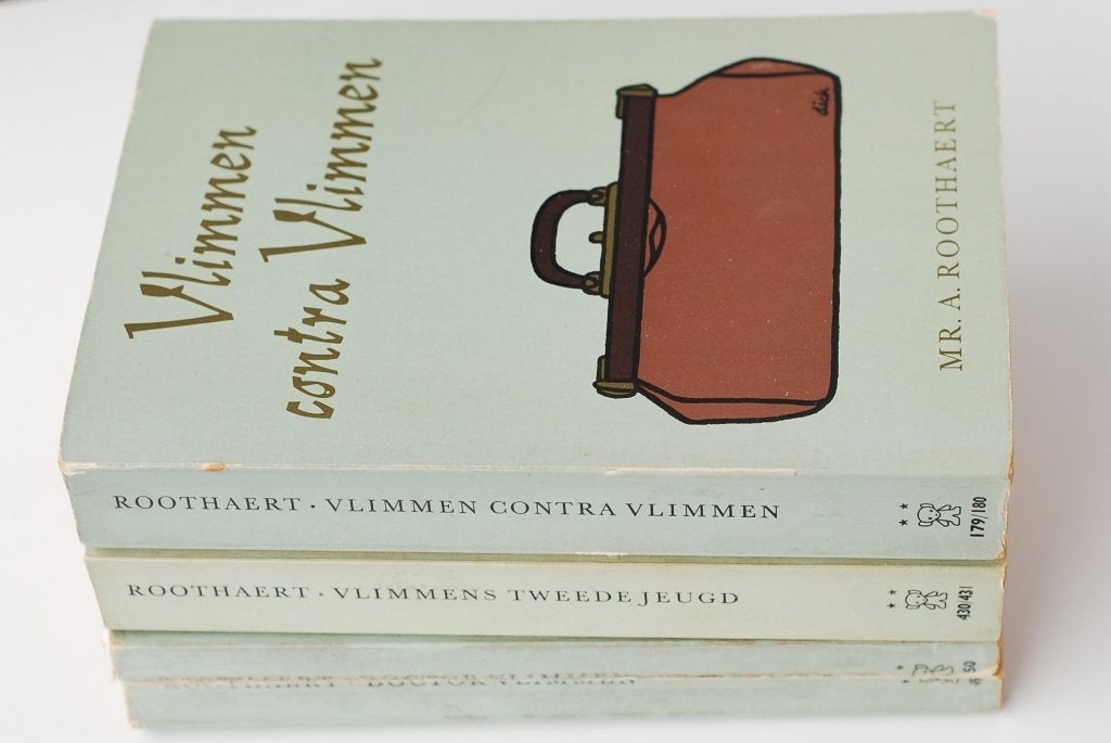 Vlimmen - Mr. A. Roothaert 3 boeken Zwarte Beertjes jaren 60, Verzenden, Gelezen, België