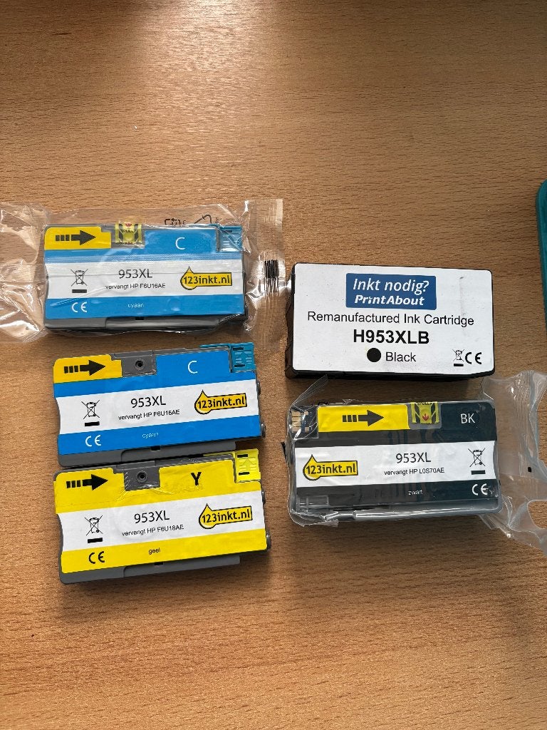 123inkt printer cartridges 953XL (voor HP Officejet Pro), Computers en Software, Kleur printen, HP >, Printer, Inkjetprinter