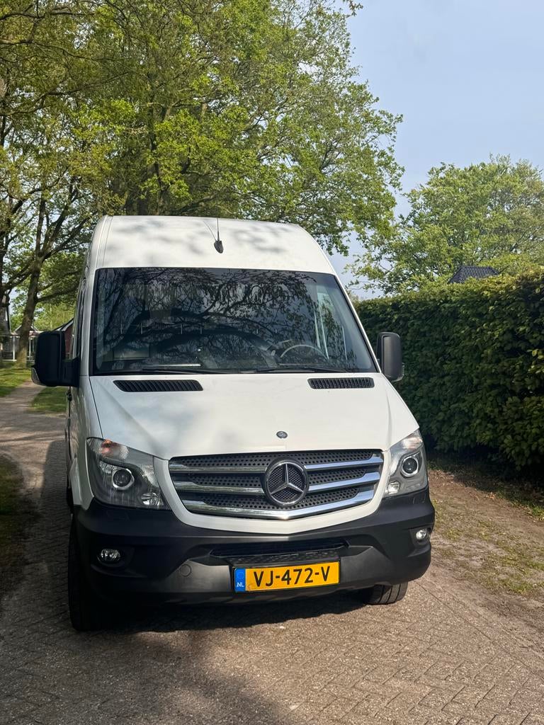 MercedesBenz Sprinter 208412 km 2014 Bedrijfswagen/Campervan, Euro 5, Achterwielaandrijving, Zwart, 2800 kg