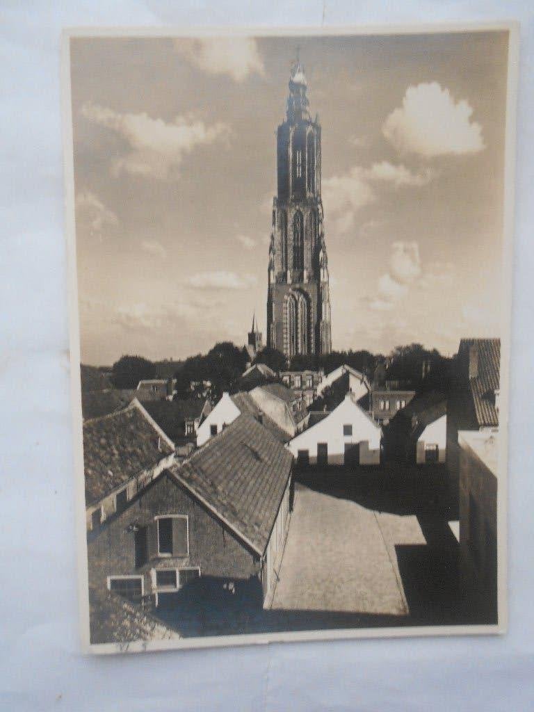 Amersfoort Onze Lieve Vrouwe Toren La Turo de Nia Sinjorino, Ophalen of Verzenden, 1920 tot 1940, Ongelopen, Utrecht