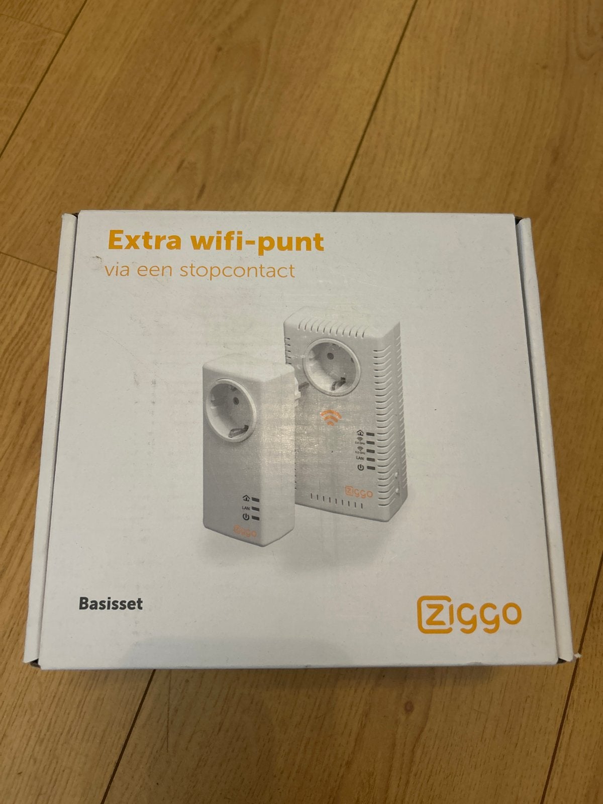 Ziggo Extra Wifi-punt via stopcontact Basisset, Ophalen of Verzenden, Zo goed als nieuw