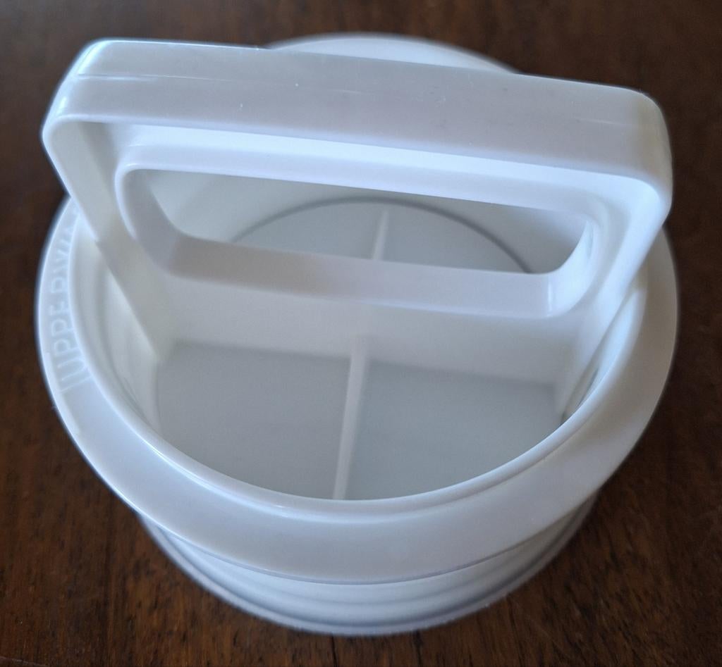 Nieuwe Tupperware hamburgerpers, Ophalen of Verzenden, Nieuw, Wit, Overige typen