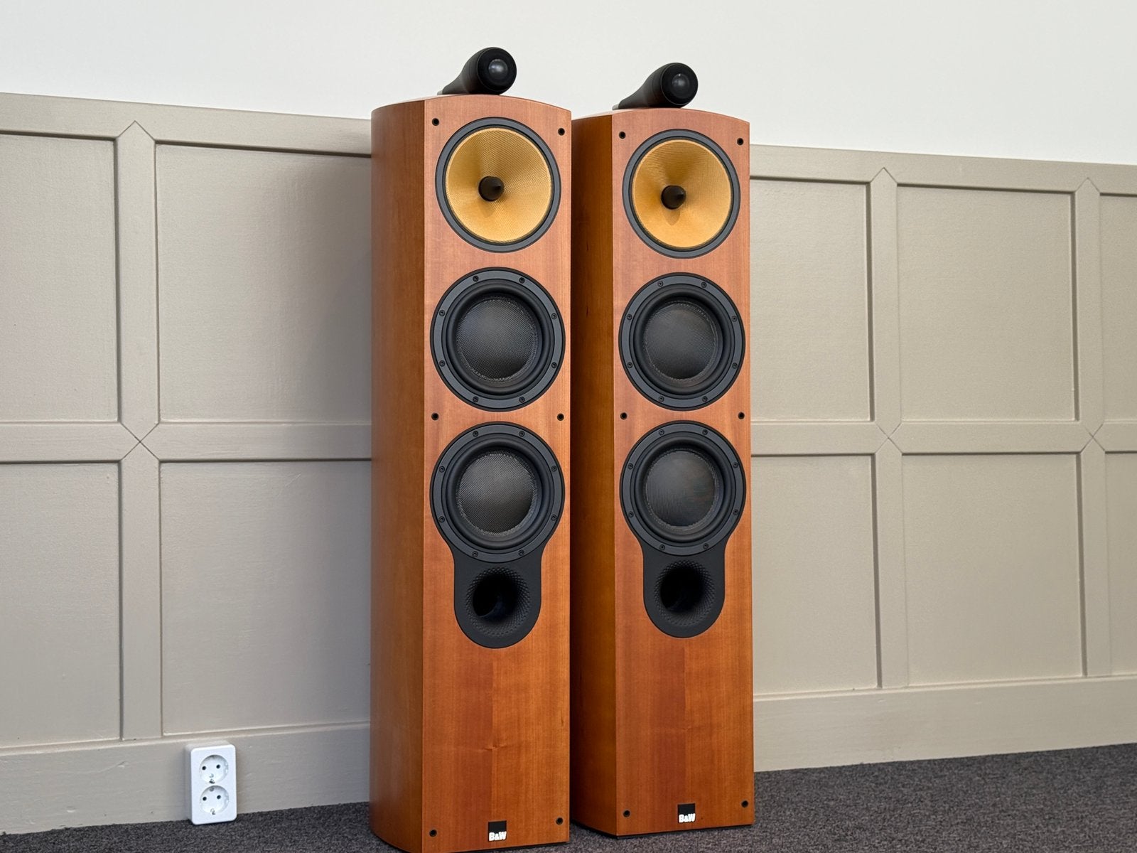 B&W 804S, 150 watt of meer, Gebruikt, Speakerset, Ophalen of Verzenden