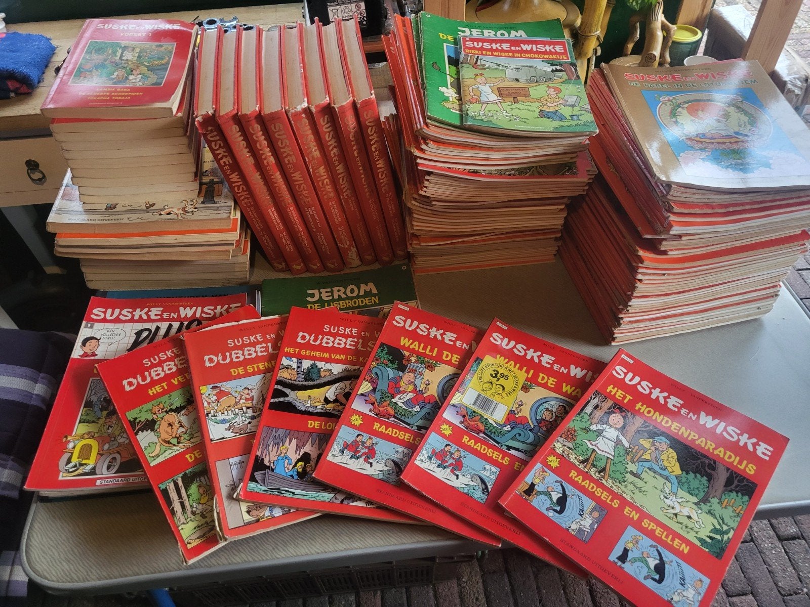 Grote collectie Suske en Wiske stripboeken, Boeken, Ophalen