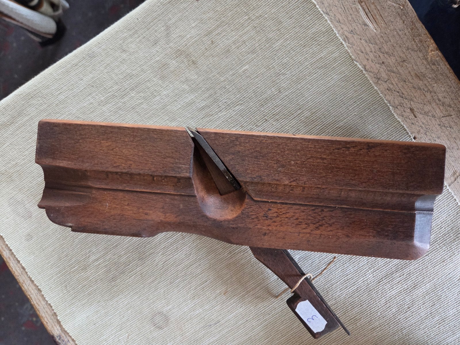 Antieke houten schaaf - Handgereedschap, Ophalen of Verzenden