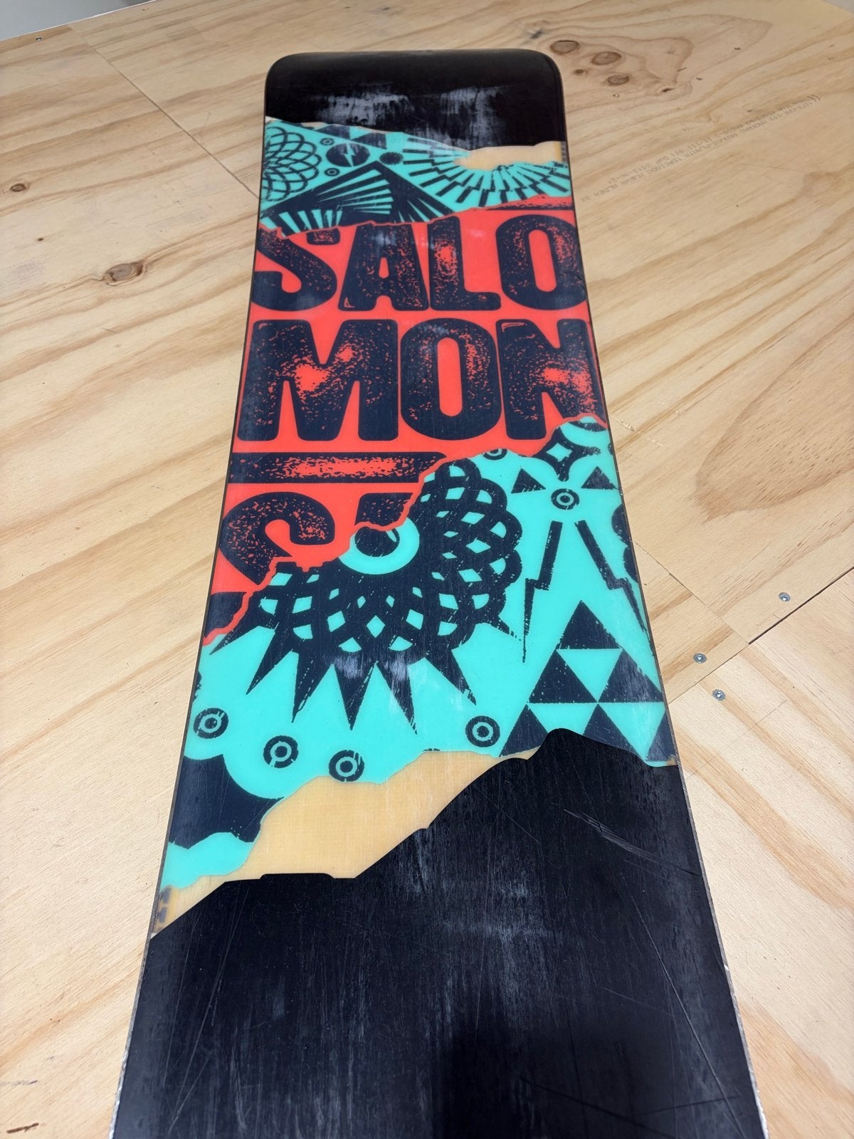Salomon Pulse Wide 163 Snowboard met tas, Ophalen, Gebruikt, Board
