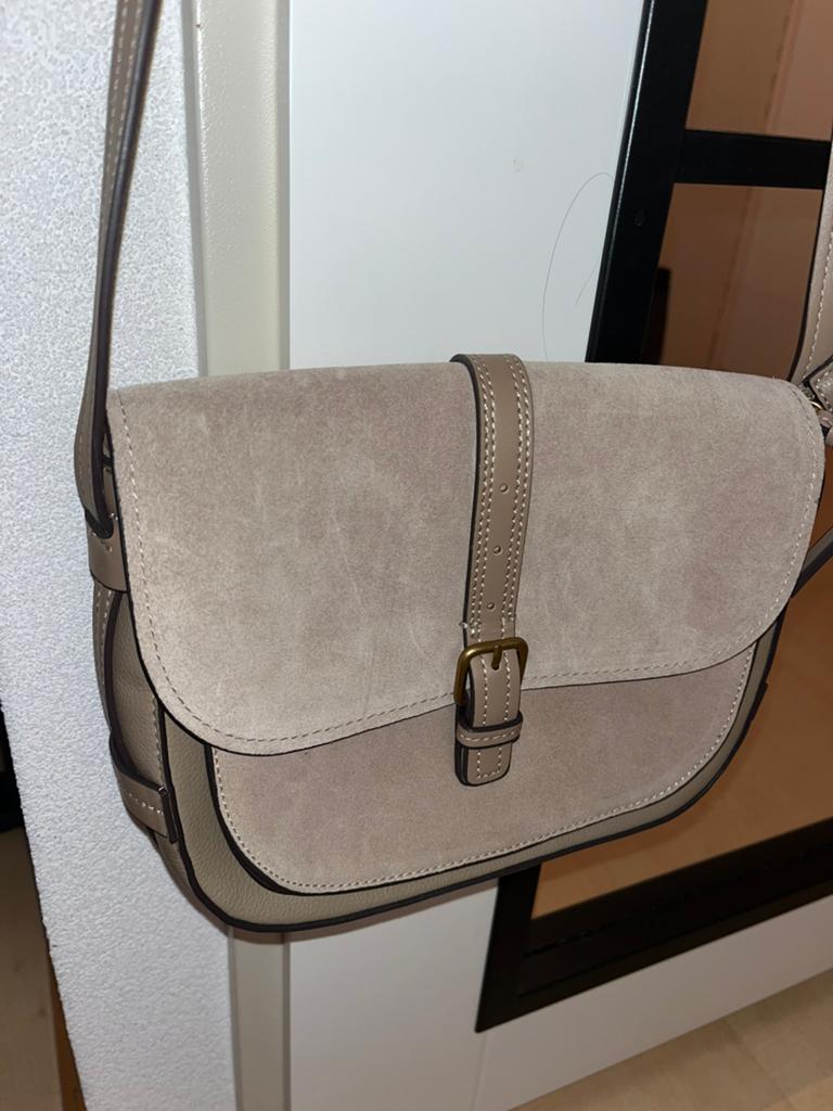 Nieuwe dames tas taupe van het merk Parfois, Ophalen of Verzenden, Zo goed als nieuw, 40 tot 60 cm, Minder dan 35 cm