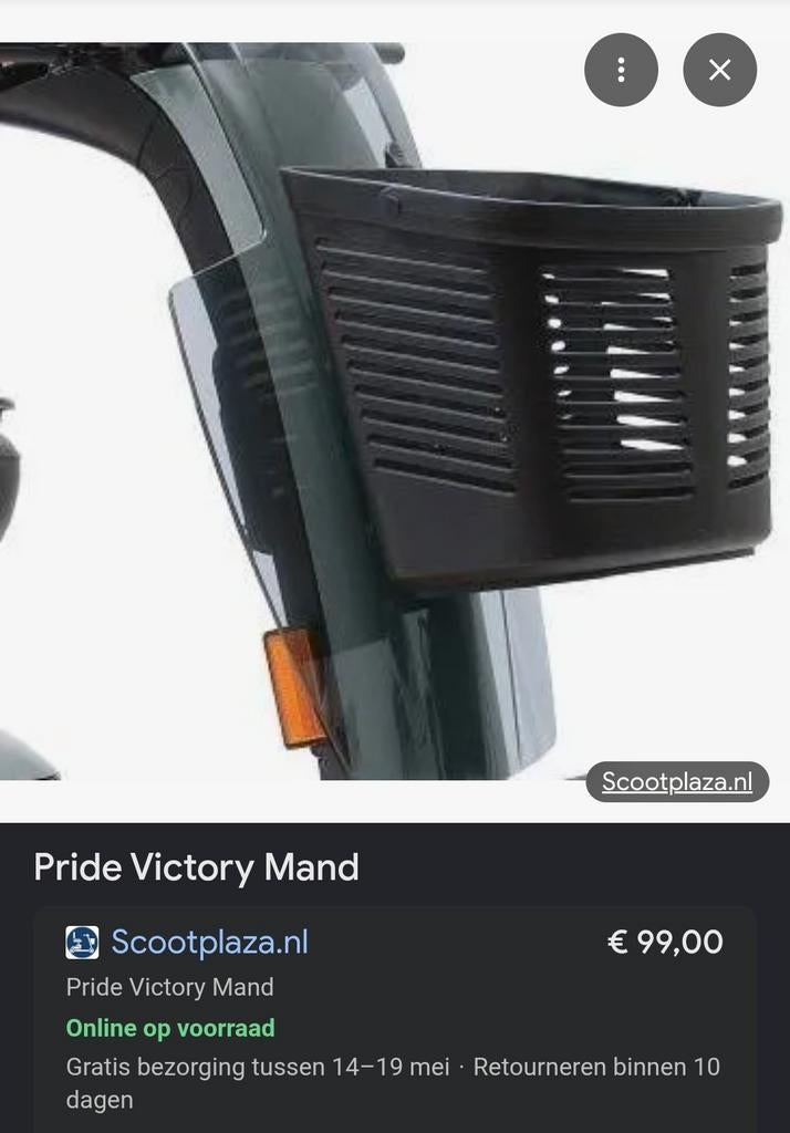 Mand Pride Xl130 Luna past op meerdere modelen, Ophalen of Verzenden
