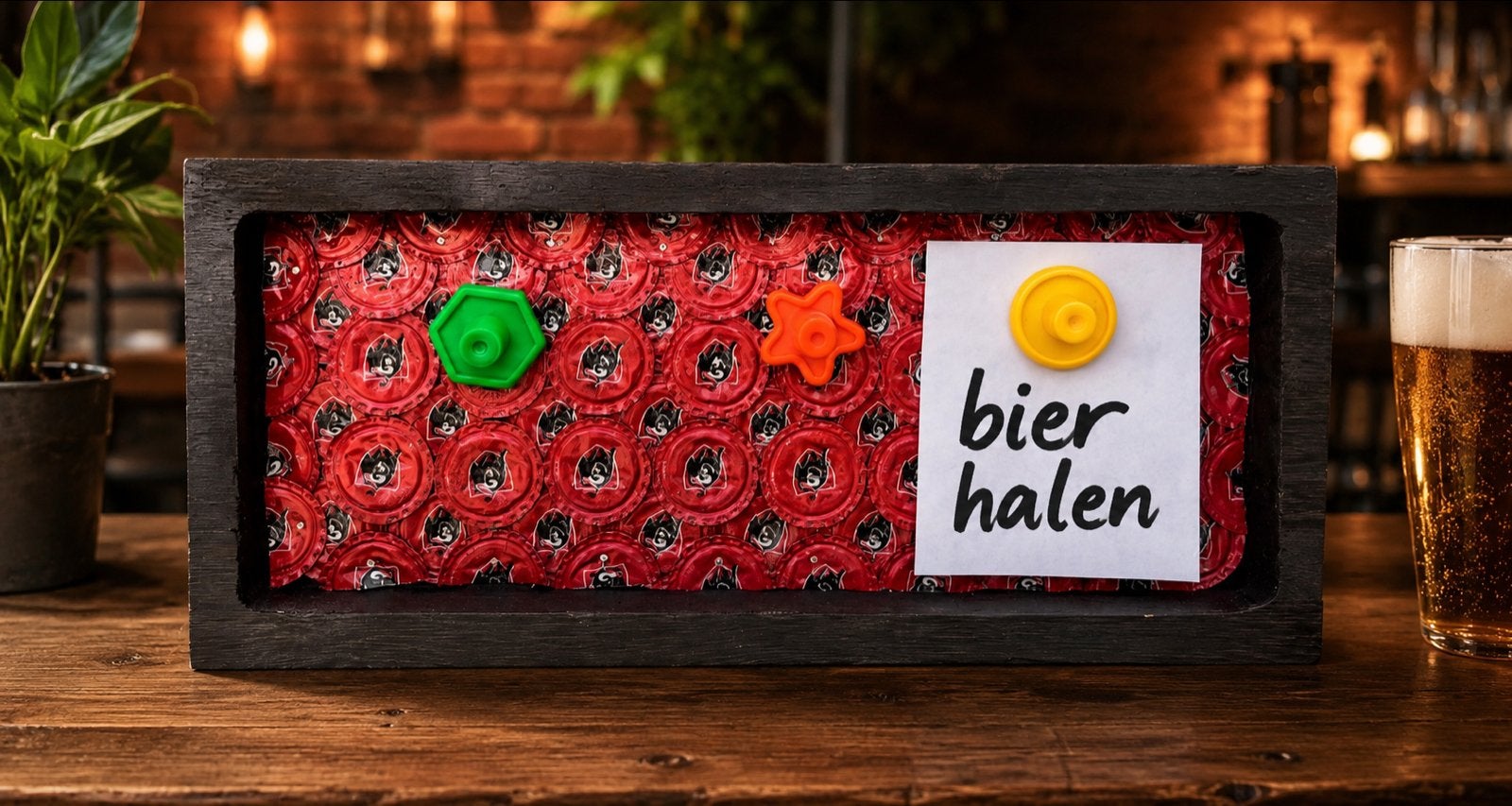 Magneetbord Jupiler - 16 x 36 cm, Ophalen of Verzenden, Zo goed als nieuw, Gebruiksvoorwerp