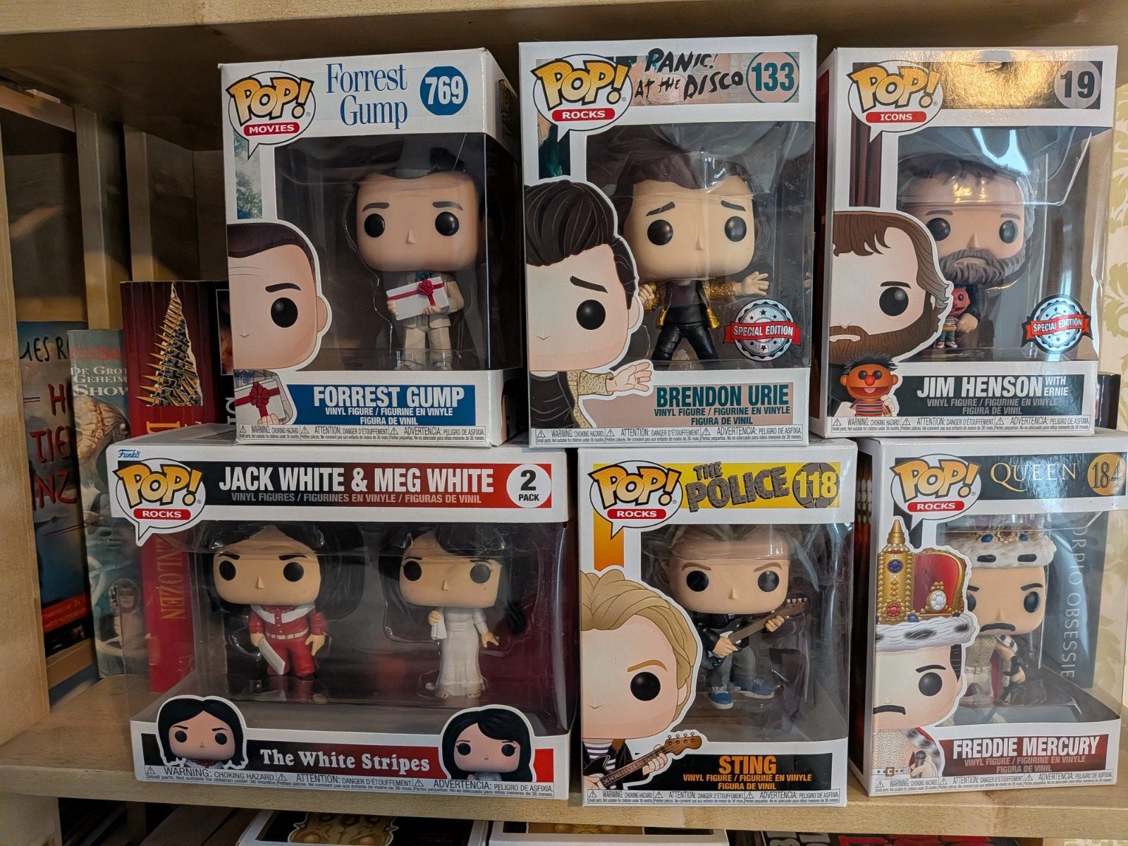 Funko Pop! doos  poppetjes muziek/ movies, Verzamelen, Ophalen, Zo goed als nieuw