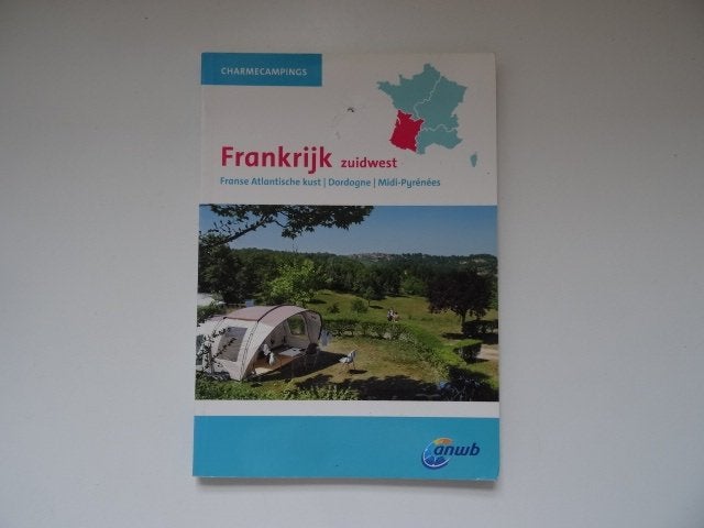 Frankrijk zuidwest ; anwb charme campings/ campinggids, Europa, Ophalen of Verzenden, Zo goed als nieuw, Campinggids