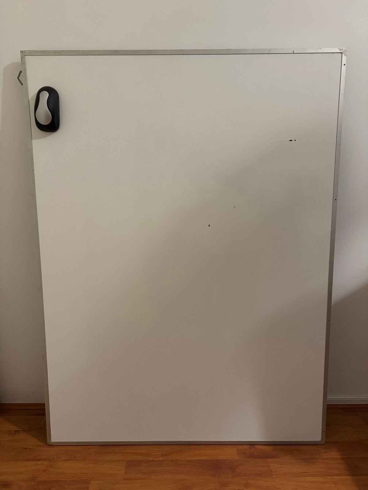 Whiteboard magnetisch 90x120 cm staal wit&bordwisser&markers, Ophalen of Verzenden, Gebruikt