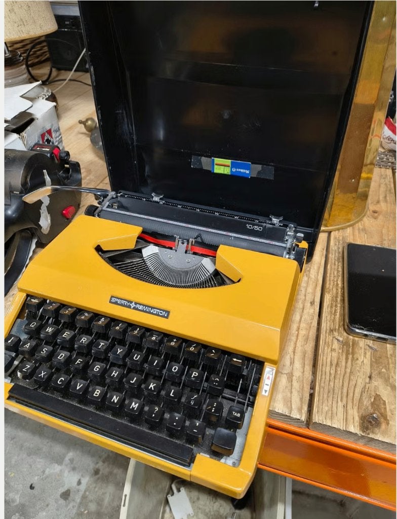 Vintage Sperry Remington typemachine, Ophalen, Gebruikt, ., .