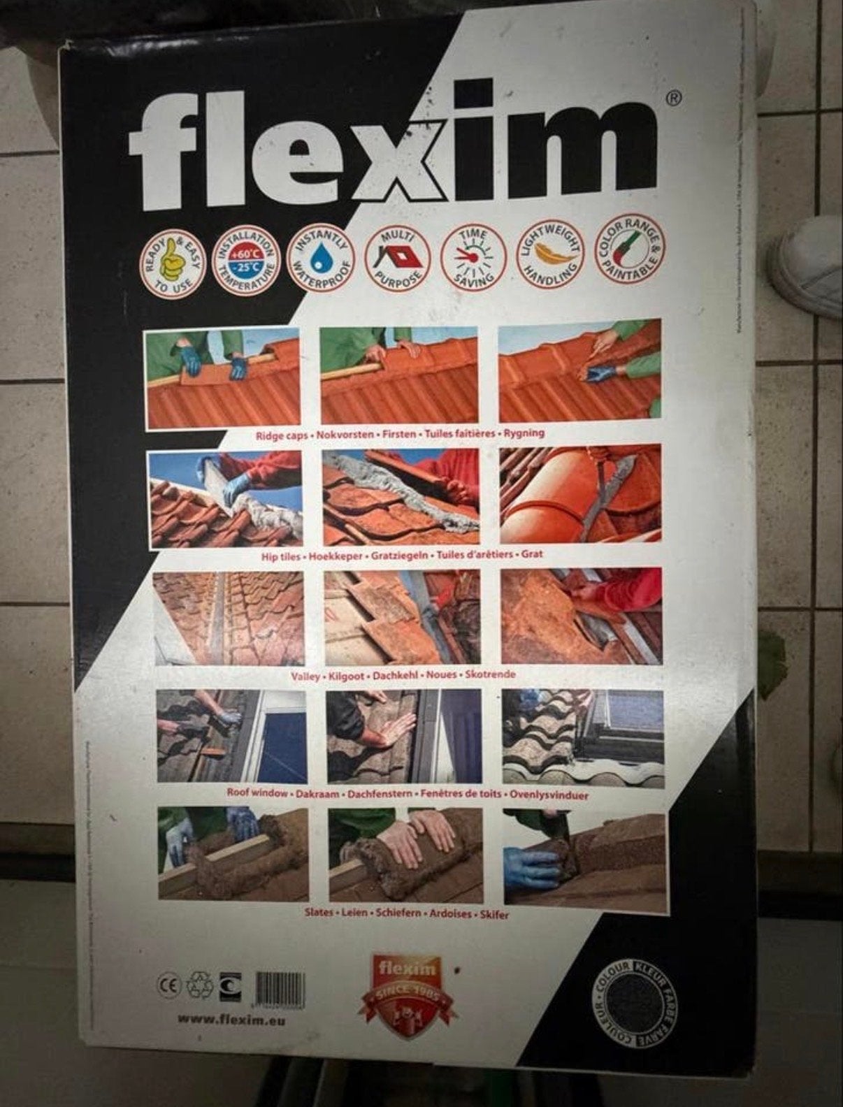 Flexim Dakmortel, Ophalen, Overige materialen, Overige kleuren, Overige typen