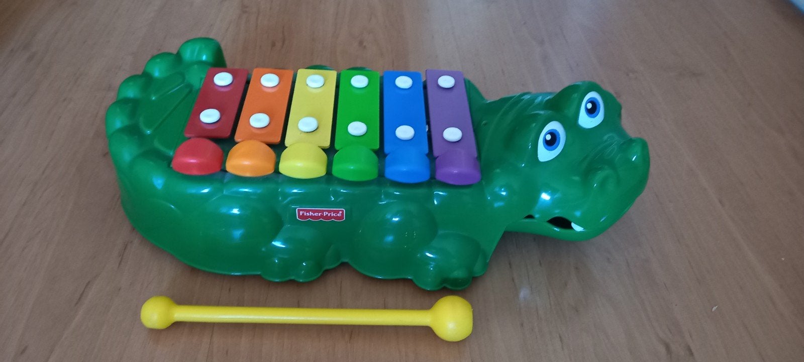 Xylofoon krokodil, fisher price, Ophalen of Verzenden, Zo goed als nieuw