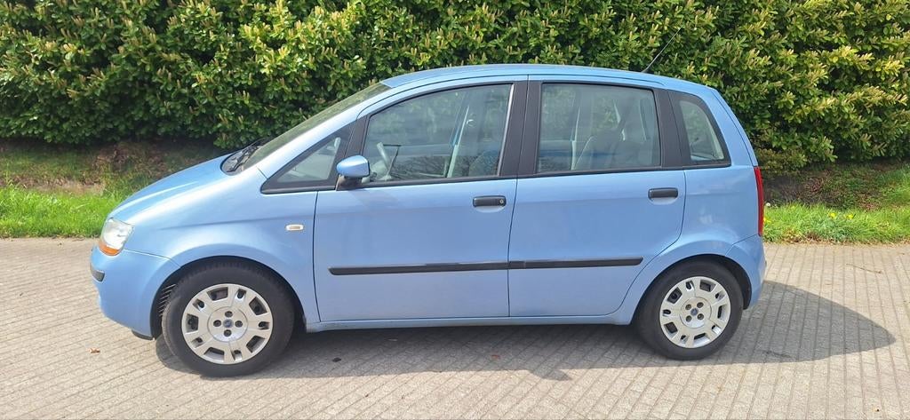 Fiat Idea 1.4 16V 2003 Blauw, Voorwielaandrijving, Idea, Origineel Nederlands, Handgeschakeld