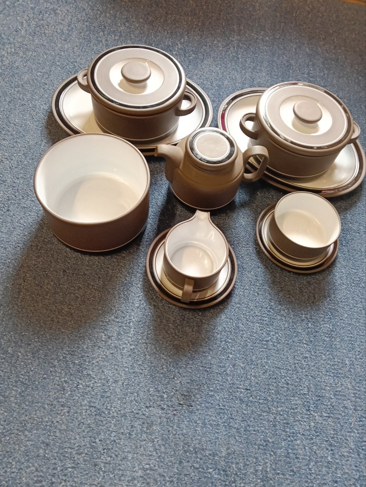 Lancaster Vitramic Contrast Servies - Hornsea, Engeland, Ophalen