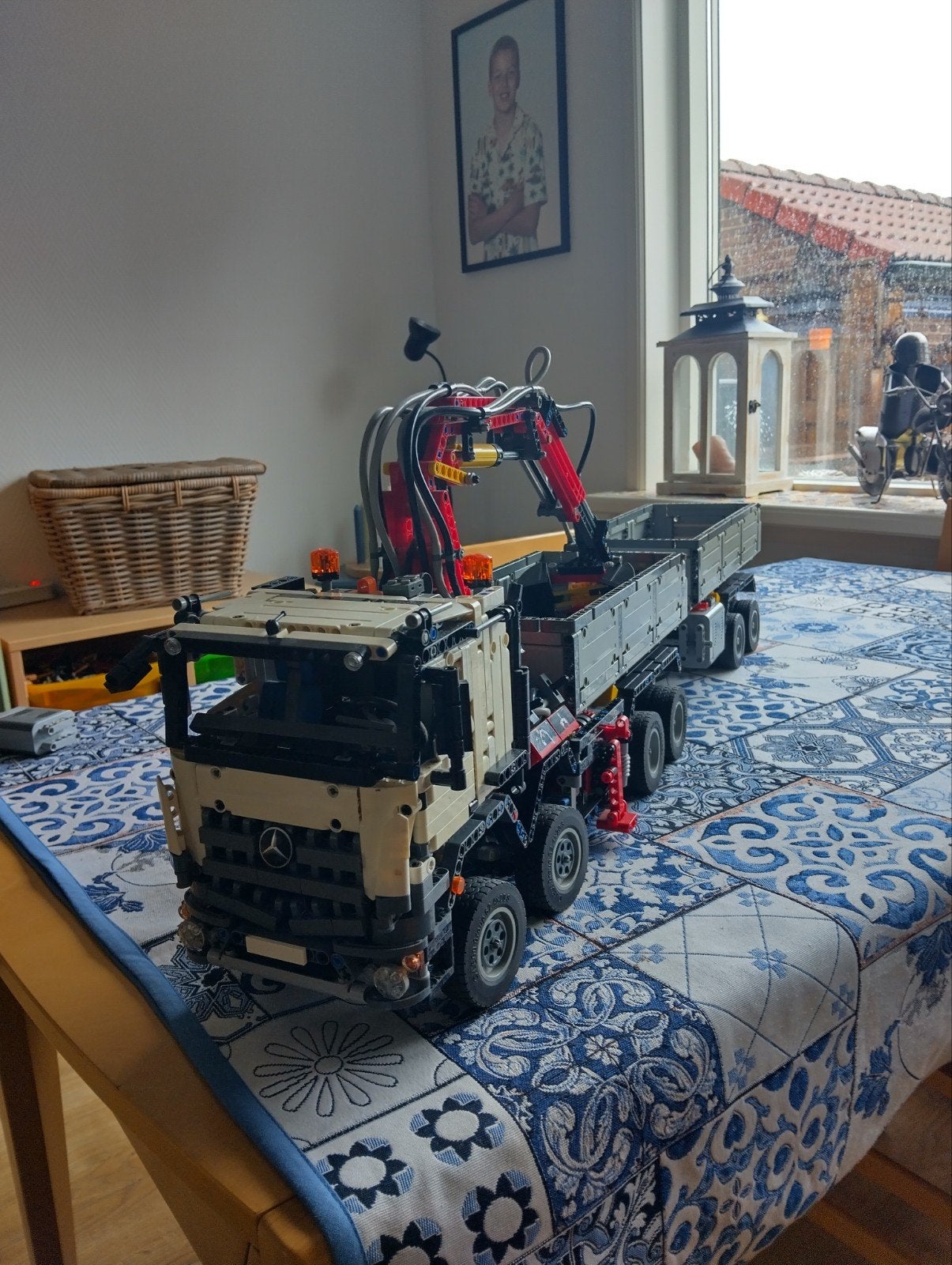 knijper combinatie met aanhanger technic Lego 42043, Ophalen, Gebruikt, Lego, Compleet