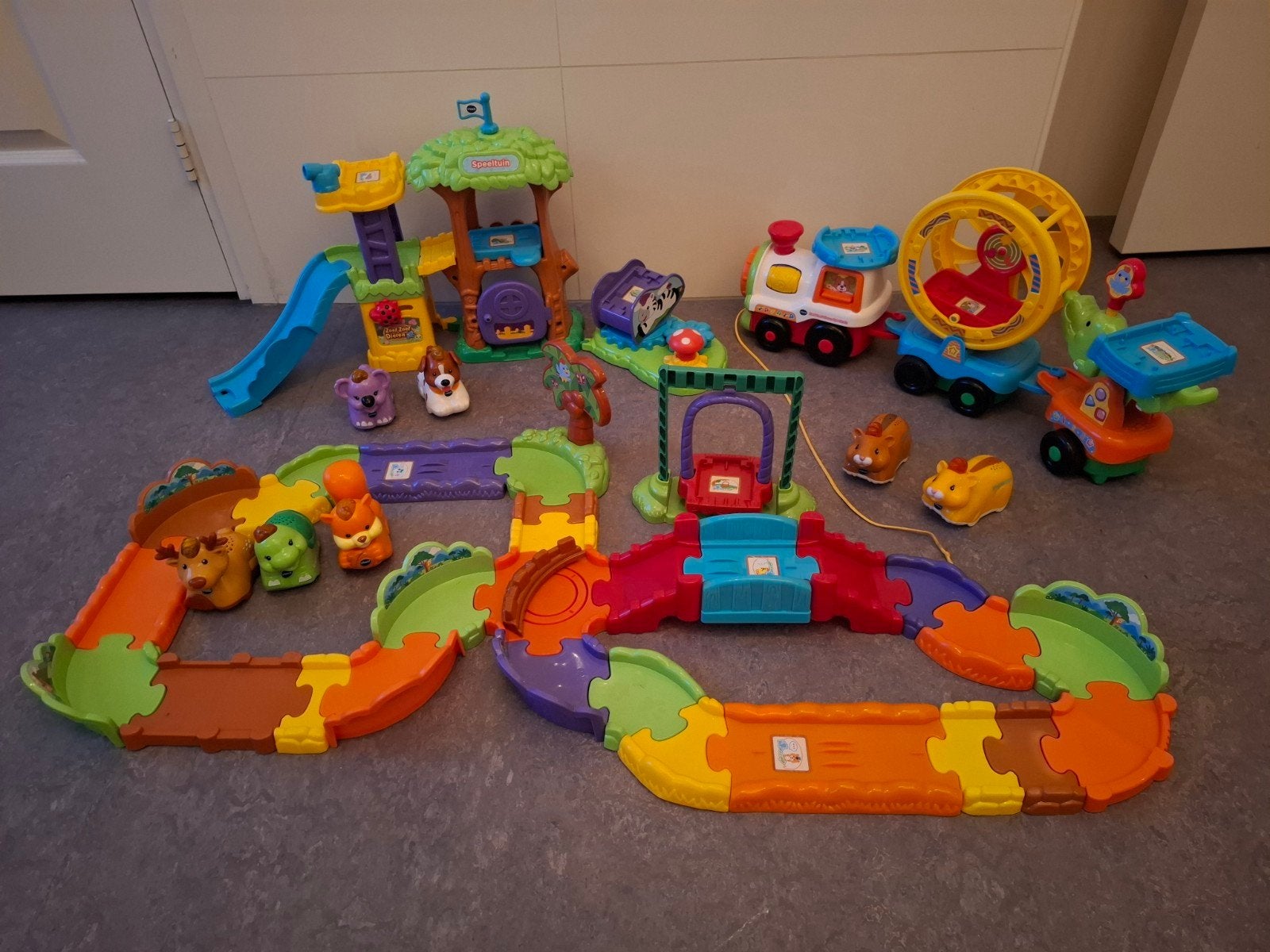 Vtech Zoef Zoef Dieren Speeltrein, Speeltuin & Avonturenpad, Ophalen of Verzenden, Gebruikt