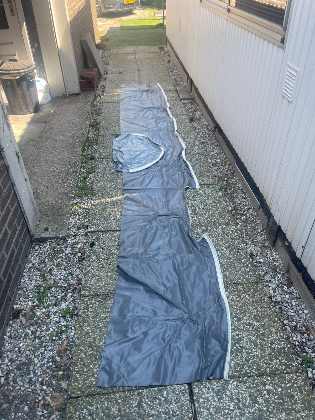 Tochtstrook caravan 4.40m, Ophalen, Gebruikt