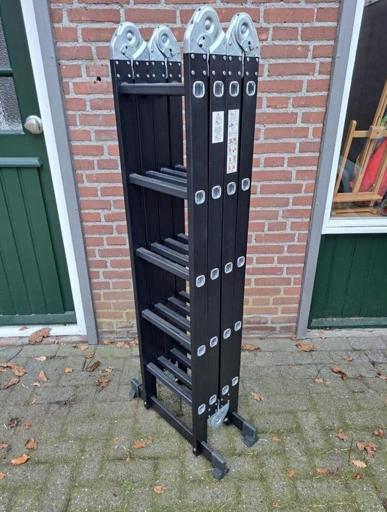 Aluminium vouwladder 4x5 treden., Ophalen, Nieuw, Overige typen