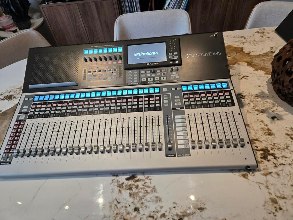 Presonus StudioLive 64S - Zo goed als nieuw, 64 kanalen, Ophalen of Verzenden, Zo goed als nieuw, 20 kanalen of meer