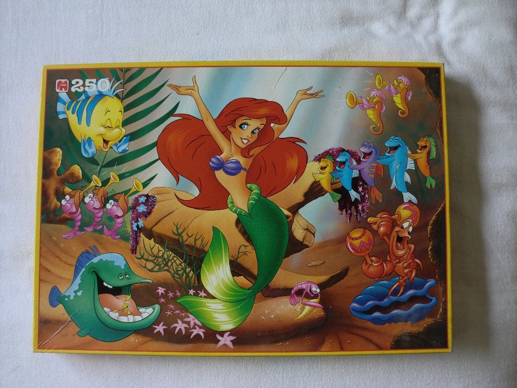3 legpuzzels van Disney Tekenfilms (compleet - nieuwstaat), Ophalen of Verzenden, Overige figuren, Zo goed als nieuw, Overige typen