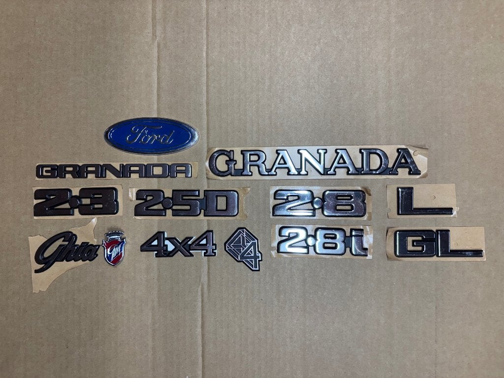 Uniek NOS Ford Granada emblemen, Ophalen of Verzenden, Nieuw, Ford