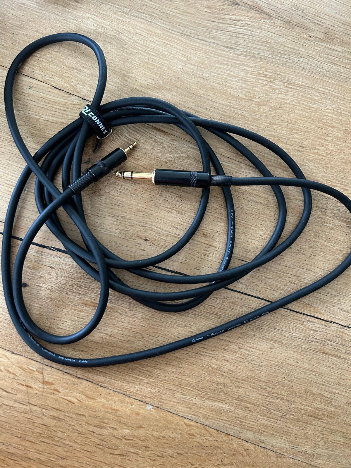 ConneX kabel jack to minijack, Muziek en Instrumenten, Kabels en Stekkers, Ophalen of Verzenden, Zo goed als nieuw, Microfoon
