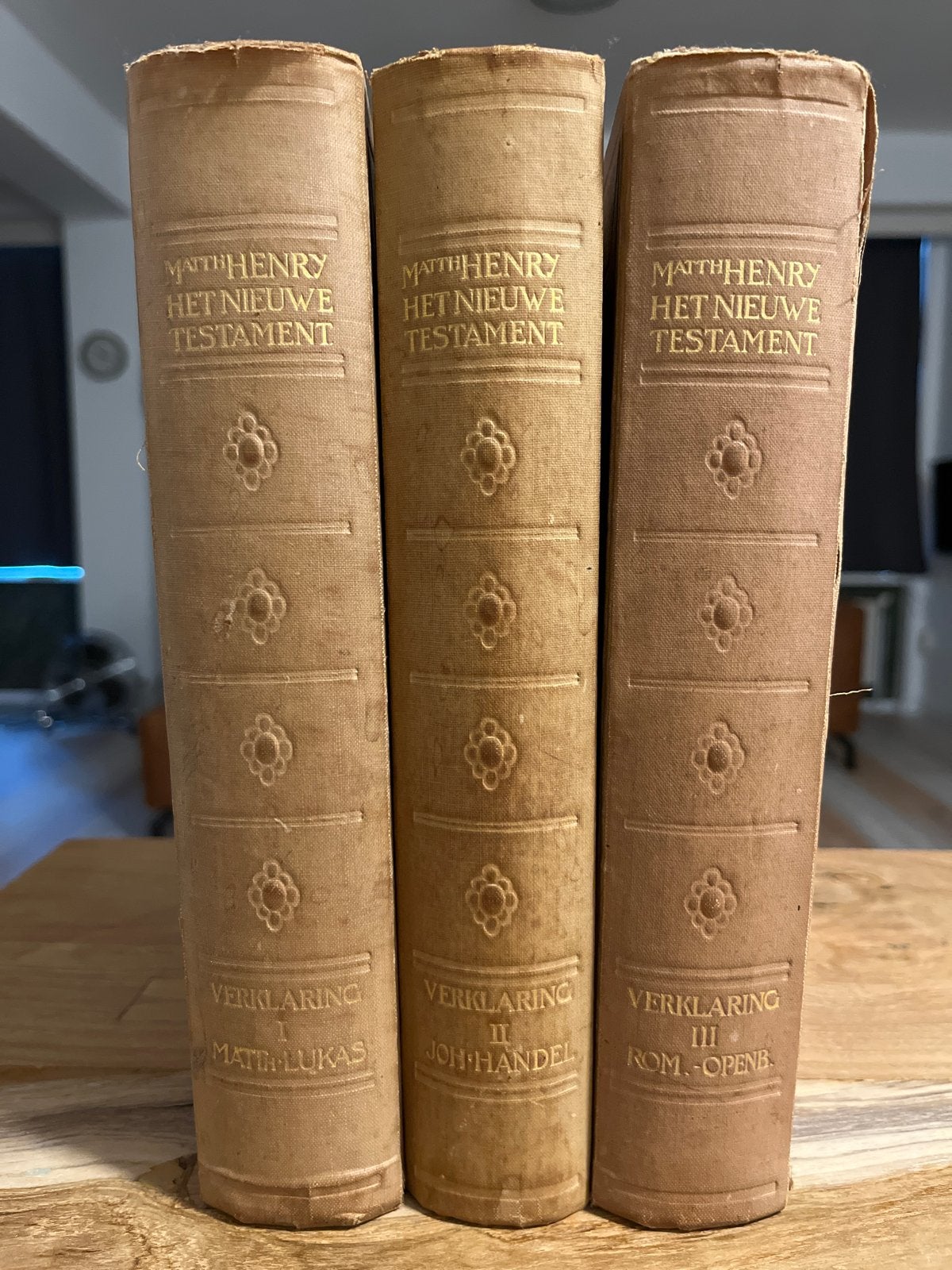 Matthew Henry's Verklaring Nieuwe Testament (3 delen), Boeken, Ophalen of Verzenden, Gelezen, Christendom | Protestants