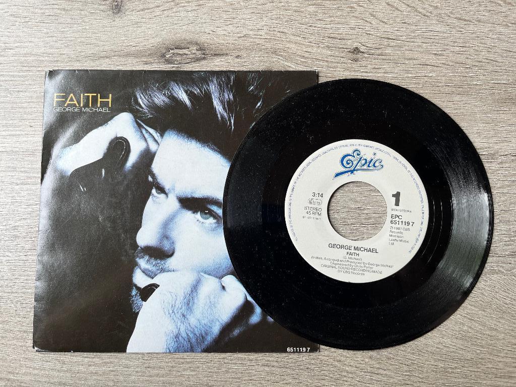 LP Single Faith George Michael, Cd's en Dvd's, Vinyl Singles, Ophalen of Verzenden, Gebruikt, Pop, Single