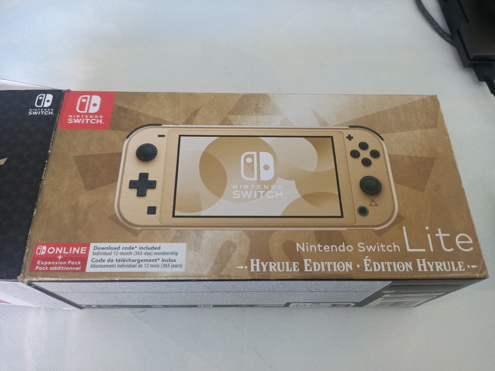 Nintendo Switch Lite Hyrule Edition, Spelcomputers en Games, Ophalen of Verzenden, Overige kleuren, Gebruikt