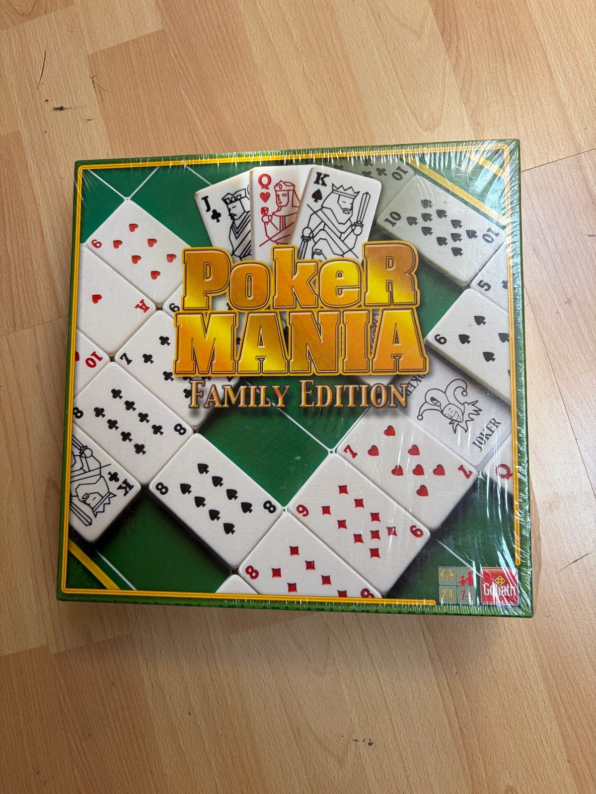 Poker Mania Family Edition - Nieuw in verpakking, Drie of vier spelers, Ophalen, Nieuw