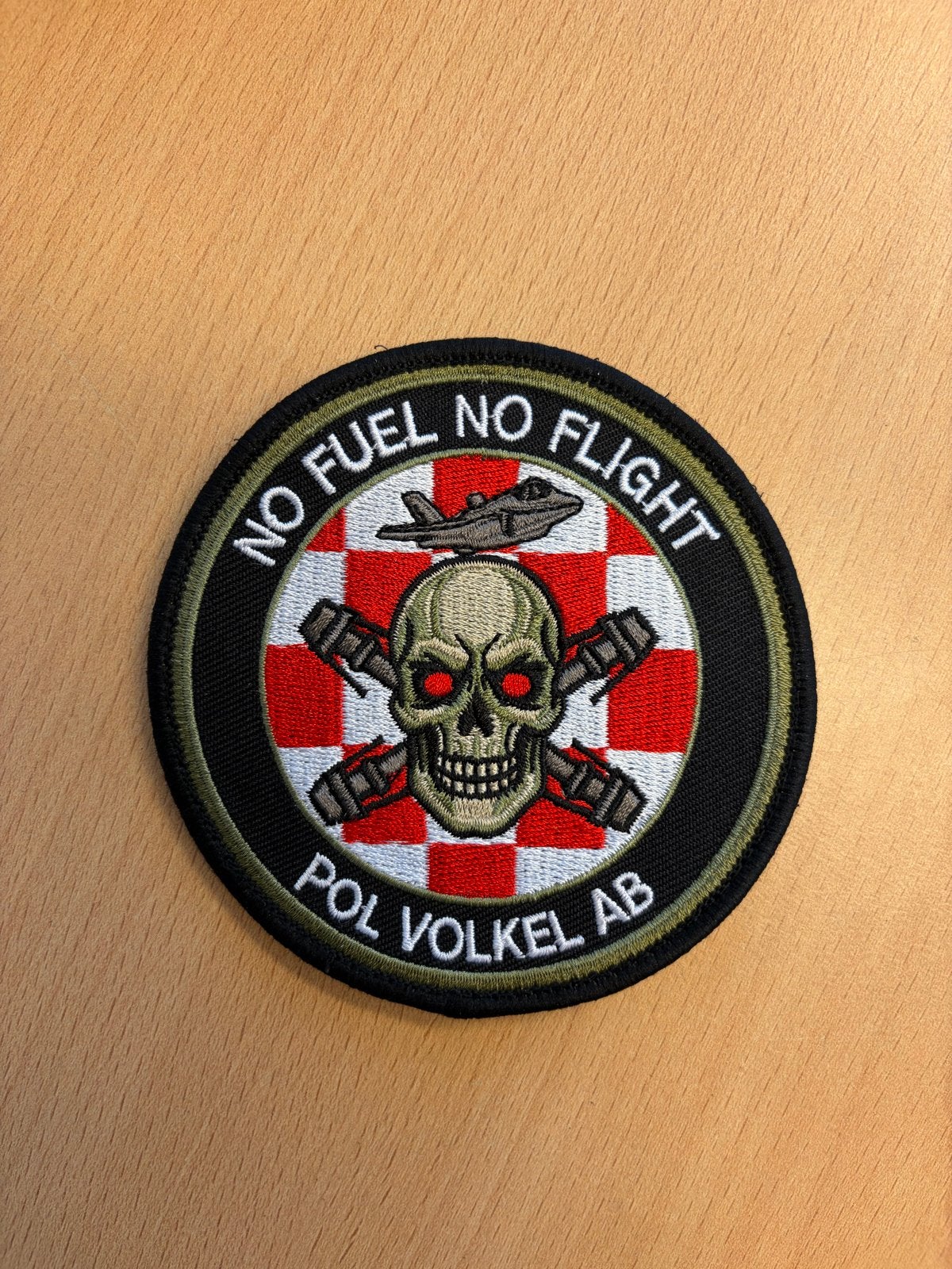 Patch POL Volkel AB 'No Fuel No Flight', Ophalen, Overige typen