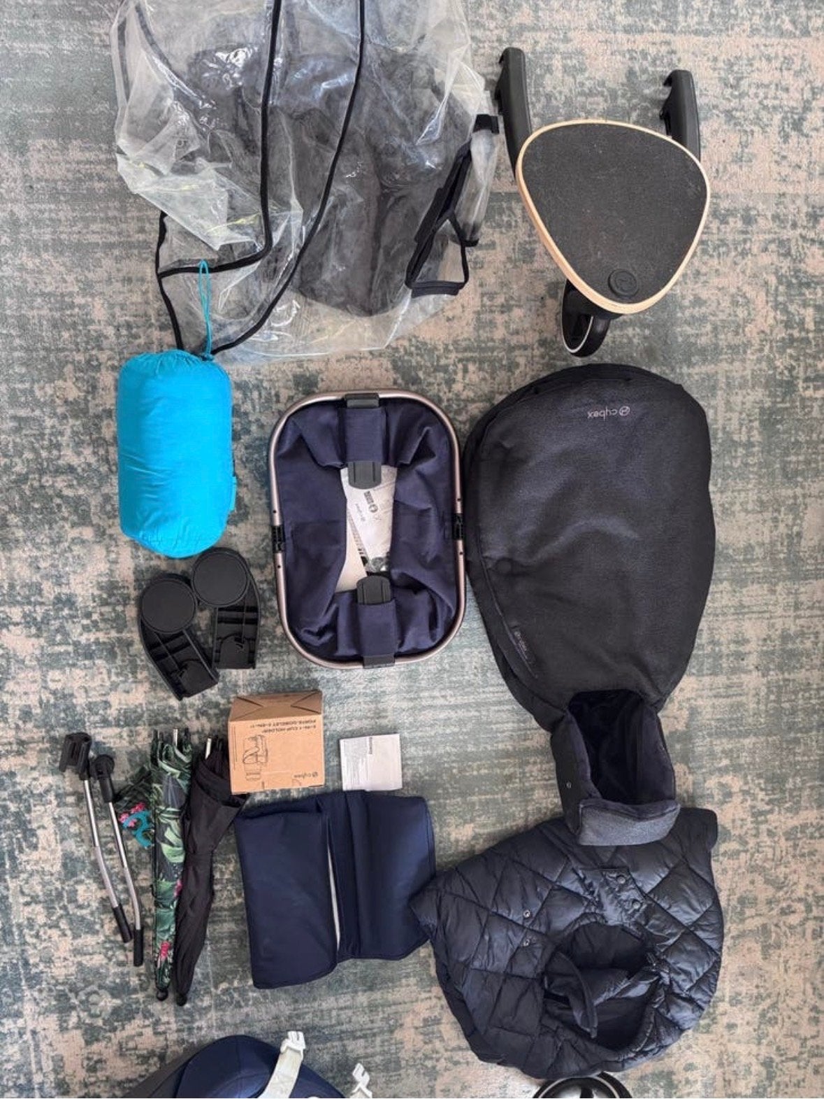 Cybex Gazelle Accessoire Pakket: Compleet & Zo Goed als Nieu, Ophalen of Verzenden, Zo goed als nieuw, Kinderwagen, Overige merken