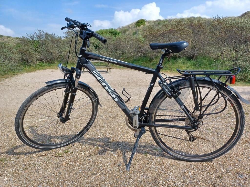 Sensa Cross Hybride Fiets - Zo goed als nieuw - Framemaat 53, Overige merken, 28 inch, Vering, Velgrem