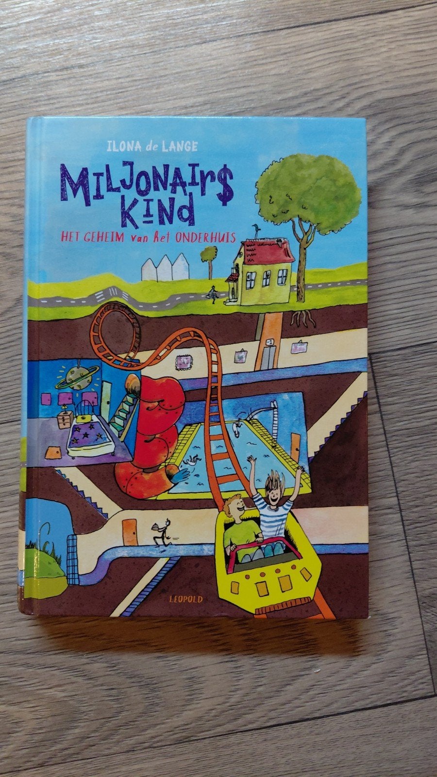Miljonairskind: Het Geheim van het Onderhuis, Boeken, Ophalen of Verzenden, Zo goed als nieuw, Ilona de Lange, Fictie
