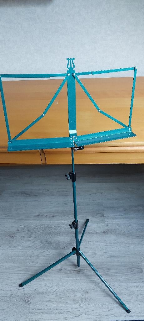 Muziekstandaard, bladmuziekstandaard, Ophalen of Verzenden, Zo goed als nieuw, Muziekstandaard