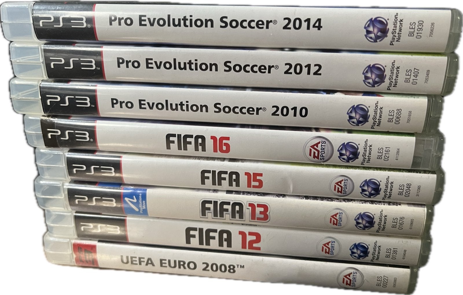 8x PS3 Voetbal Games - FIFA & Pro Evolution Soccer Collectie, Gebruikt, Eén computer, Ophalen of Verzenden, Sport