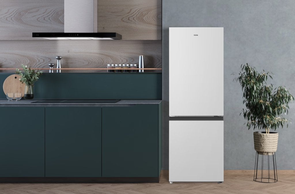 GLOEDNIEUW IN DOOS - Koel-vriescombinatie Fridge-Freezer, 150 tot 200 liter, Met aparte vriezer, Nieuw, Ophalen of Verzenden