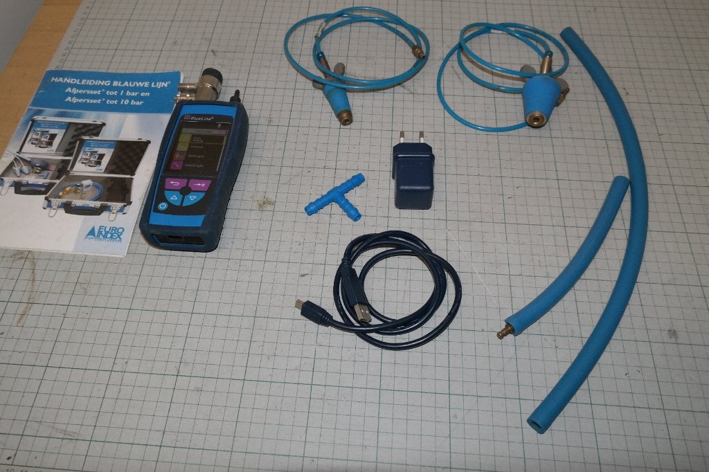 drukmeter s4610 st euroindex druk meter .manometer, Euroindex, Ophalen of Verzenden, Euroindex, Druk