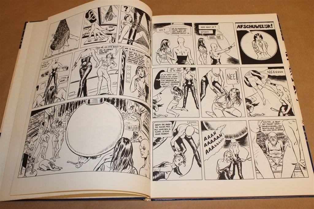 Epoxy HC 1e Druk 1978 — Erotische Strip [Cuvelier & Hamme], Boeken, Eén stripboek, Ophalen of Verzenden, Gelezen