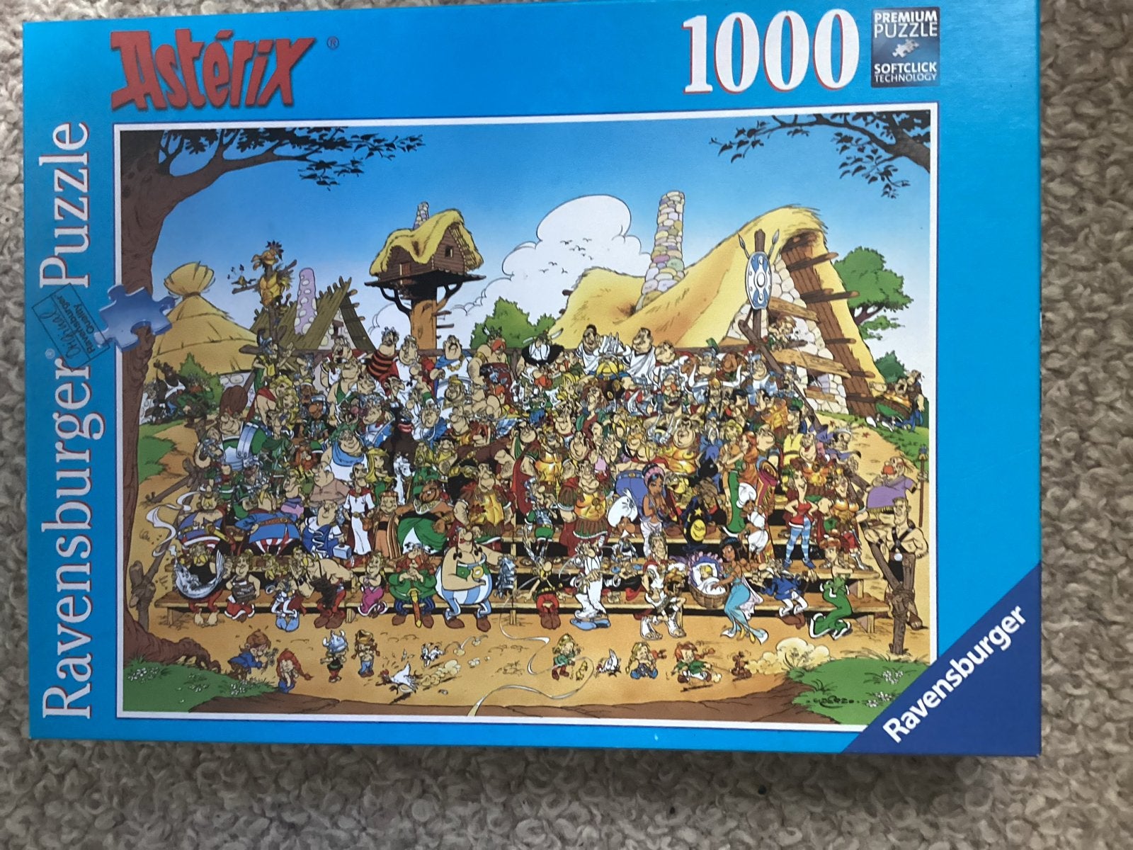 Ravensburger Asterix Legpuzzel 1000 stukjes, Ophalen, 500 t/m 1500 stukjes, Zo goed als nieuw, Legpuzzel