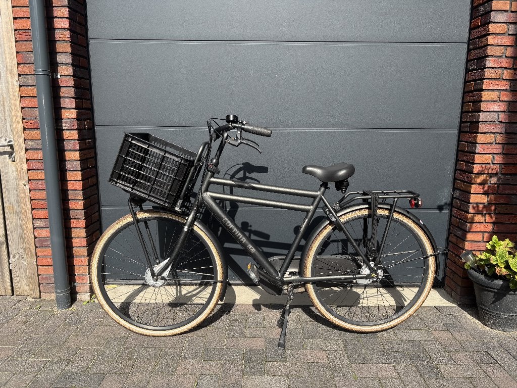 Cortina U4 Raw herenfiets 56 cm | Black Gold Matt, Overige merken, Terugtraprem, Gebruikt, Versnellingen